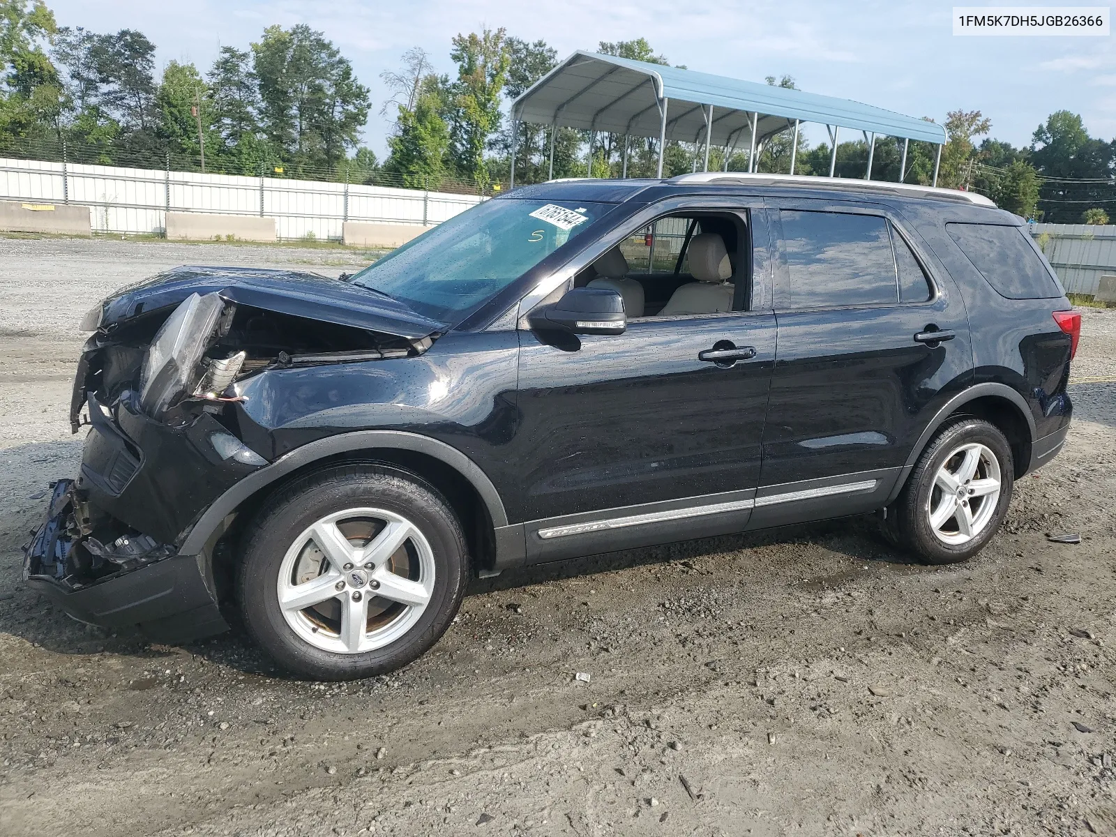 2018 Ford Explorer Xlt VIN: 1FM5K7DH5JGB26366 Lot: 67651544