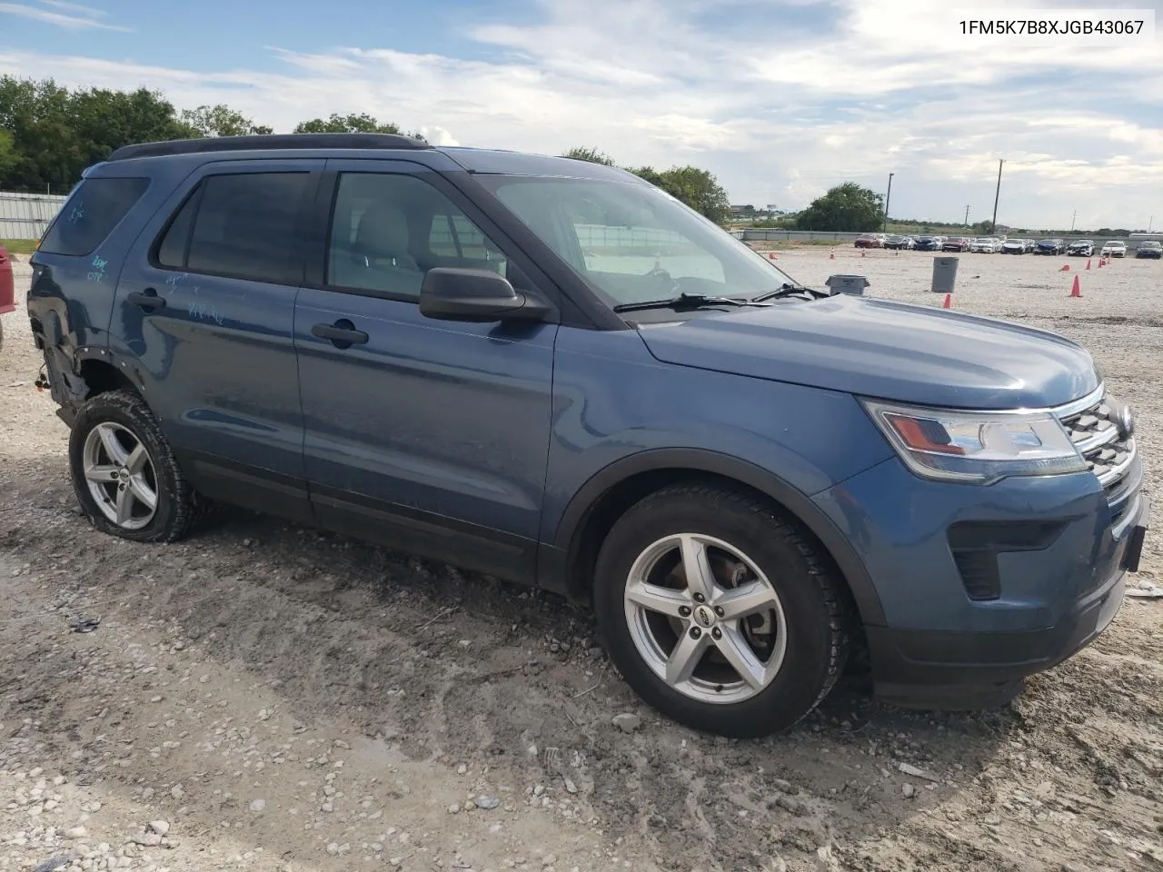 2018 Ford Explorer VIN: 1FM5K7B8XJGB43067 Lot: 67718664