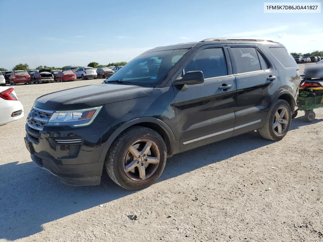 2018 Ford Explorer Xlt VIN: 1FM5K7D86JGA41827 Lot: 68138454