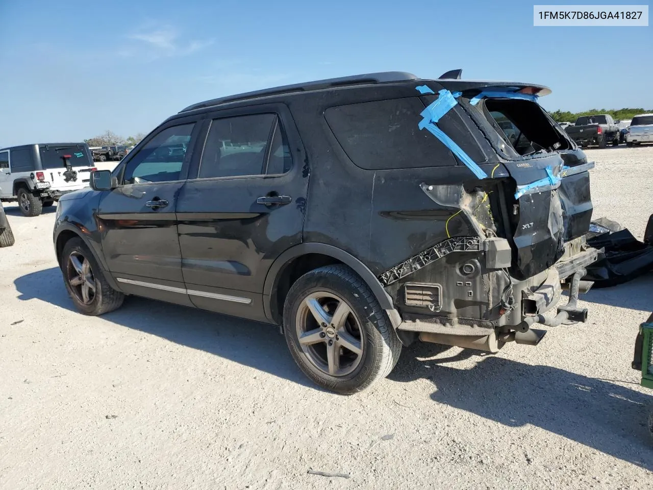 2018 Ford Explorer Xlt VIN: 1FM5K7D86JGA41827 Lot: 68138454