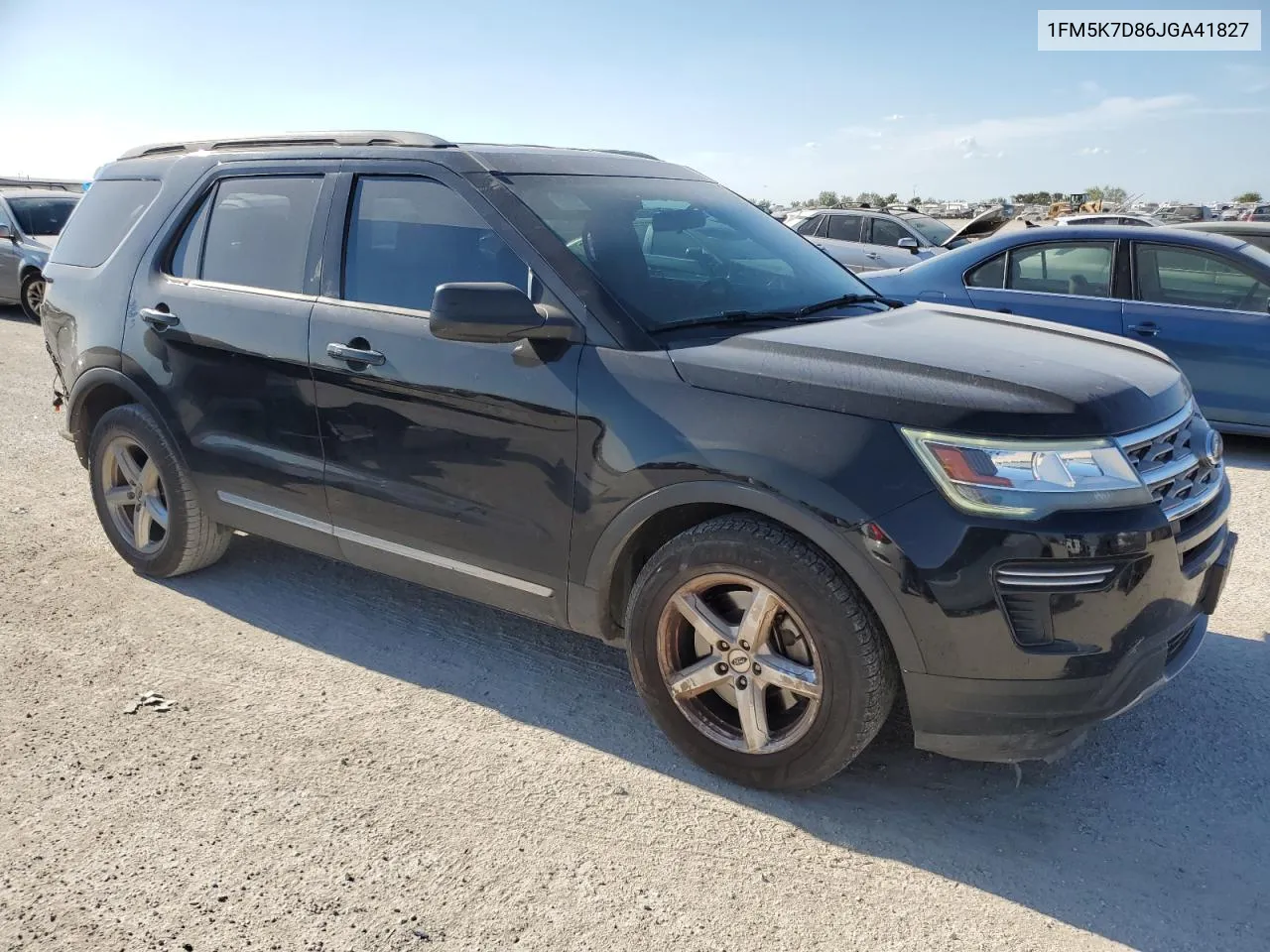 2018 Ford Explorer Xlt VIN: 1FM5K7D86JGA41827 Lot: 68138454