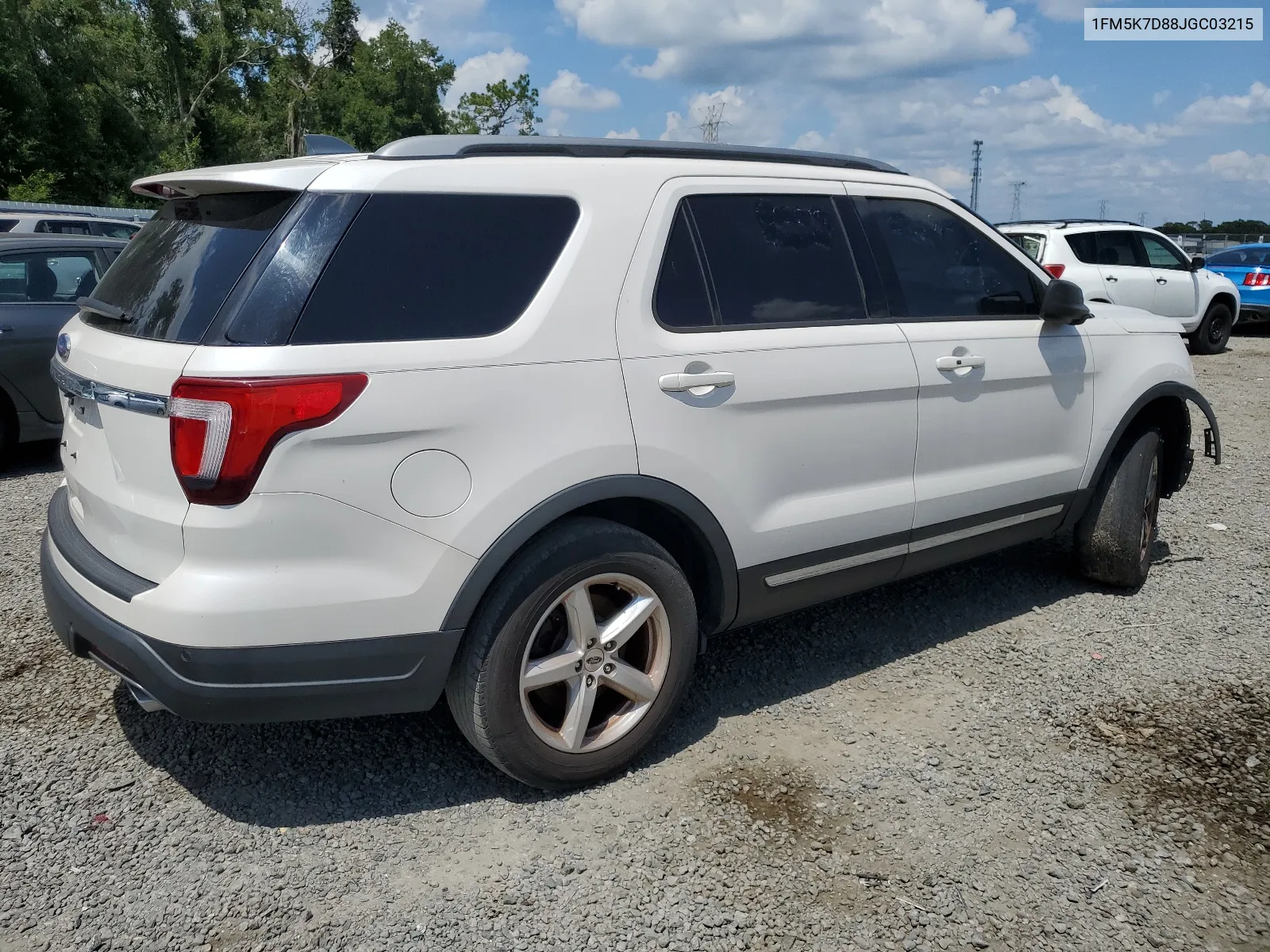 2018 Ford Explorer Xlt VIN: 1FM5K7D88JGC03215 Lot: 68167004