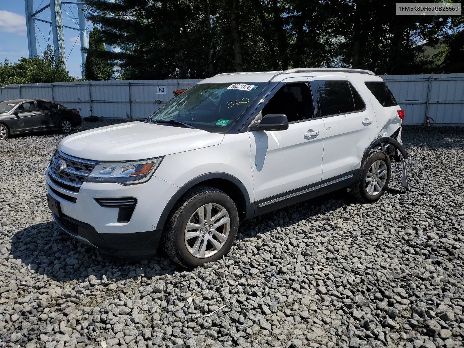 2018 Ford Explorer Xlt VIN: 1FM5K8DH6JGB25569 Lot: 68234114