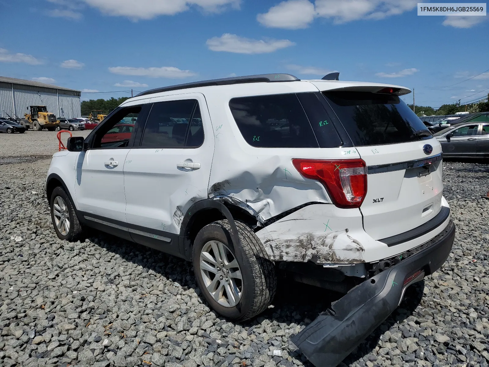 2018 Ford Explorer Xlt VIN: 1FM5K8DH6JGB25569 Lot: 68234114