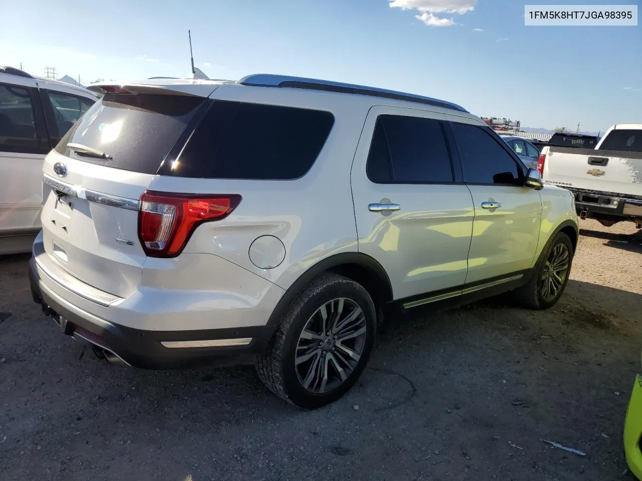 2018 Ford Explorer Platinum VIN: 1FM5K8HT7JGA98395 Lot: 68600004