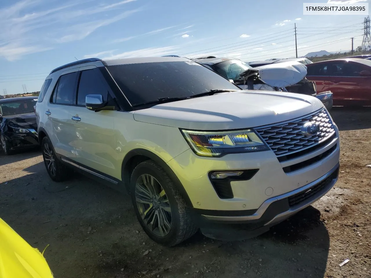 2018 Ford Explorer Platinum VIN: 1FM5K8HT7JGA98395 Lot: 68600004