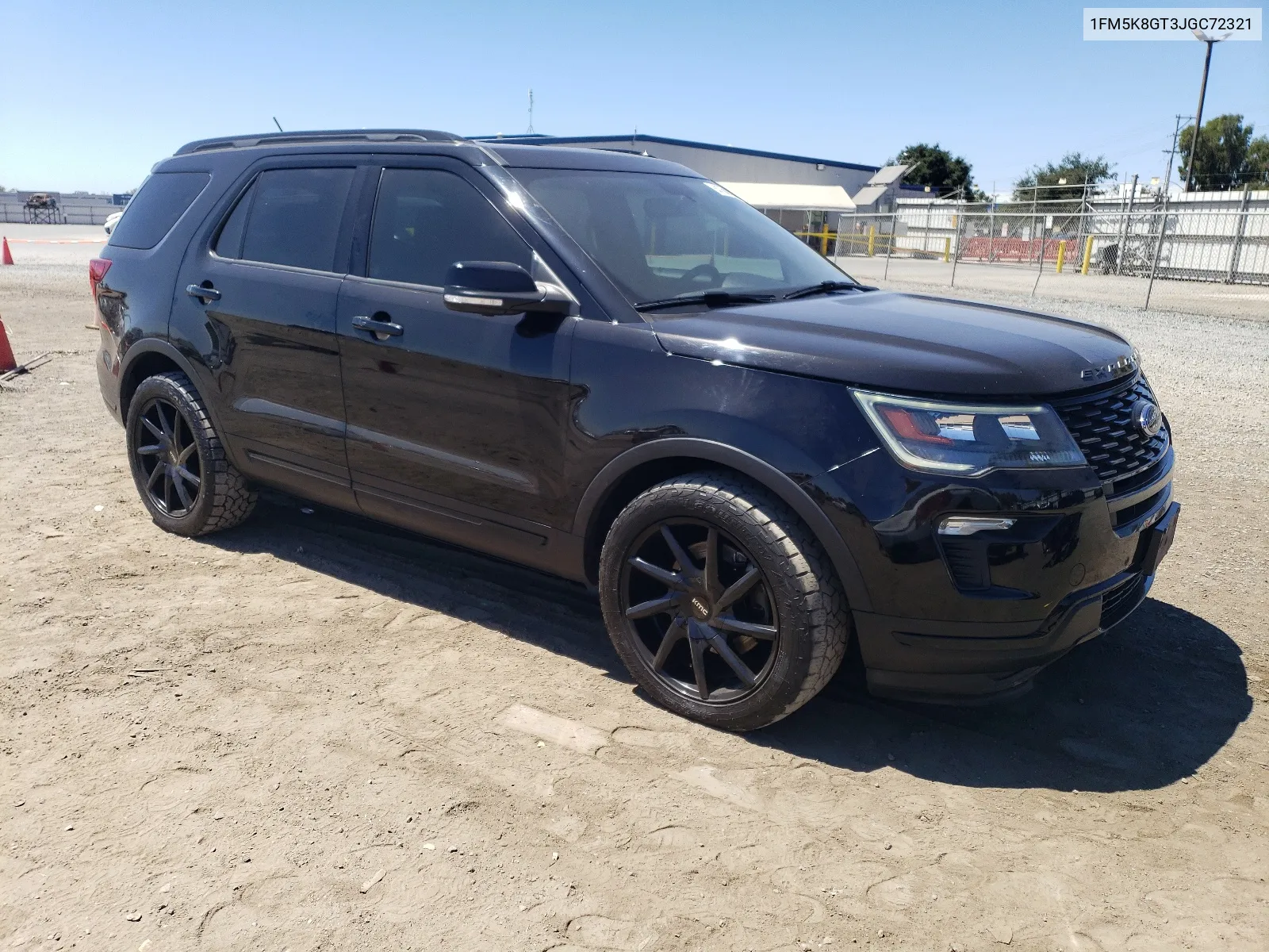 2018 Ford Explorer Sport VIN: 1FM5K8GT3JGC72321 Lot: 68758884