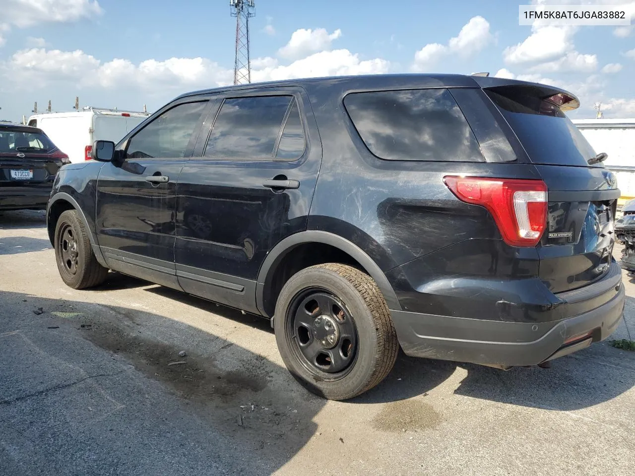 1FM5K8AT6JGA83882 2018 Ford Explorer Police Interceptor