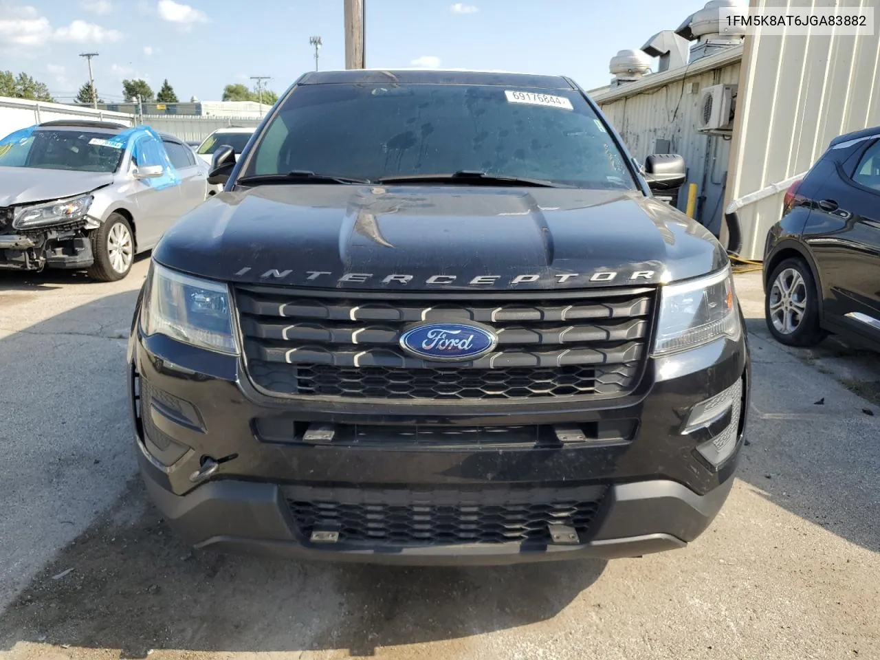 1FM5K8AT6JGA83882 2018 Ford Explorer Police Interceptor