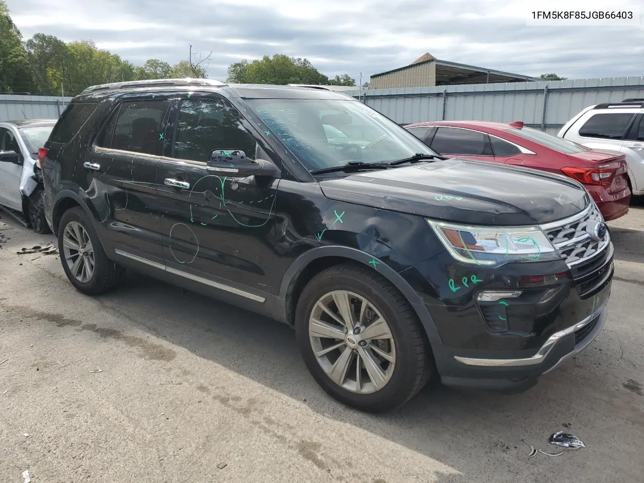 2018 Ford Explorer Limited VIN: 1FM5K8F85JGB66403 Lot: 69259764