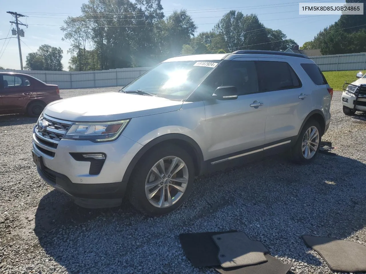 2018 Ford Explorer Xlt VIN: 1FM5K8D85JGB24865 Lot: 69287924