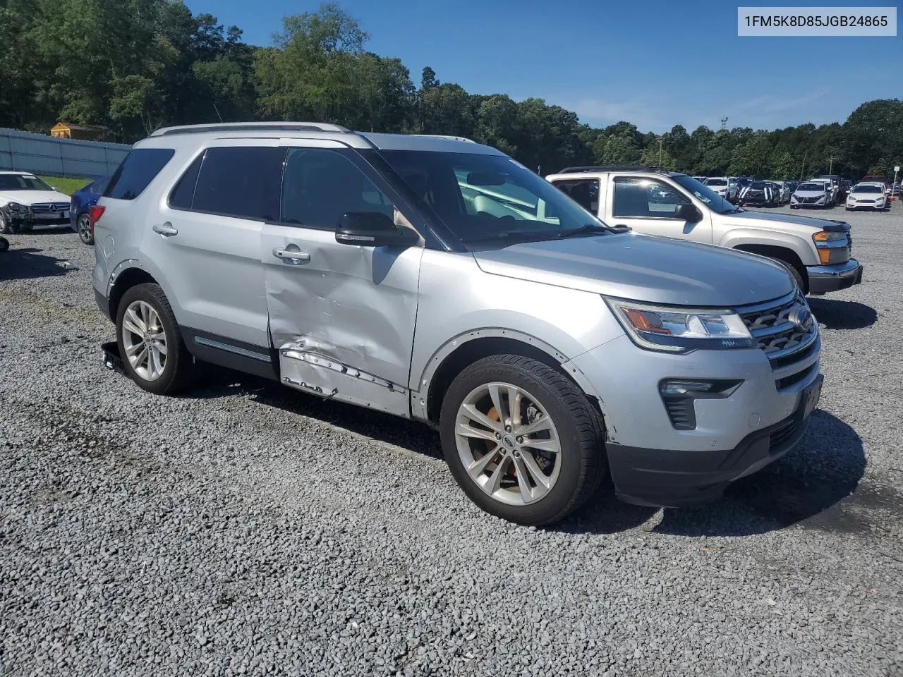 2018 Ford Explorer Xlt VIN: 1FM5K8D85JGB24865 Lot: 69287924