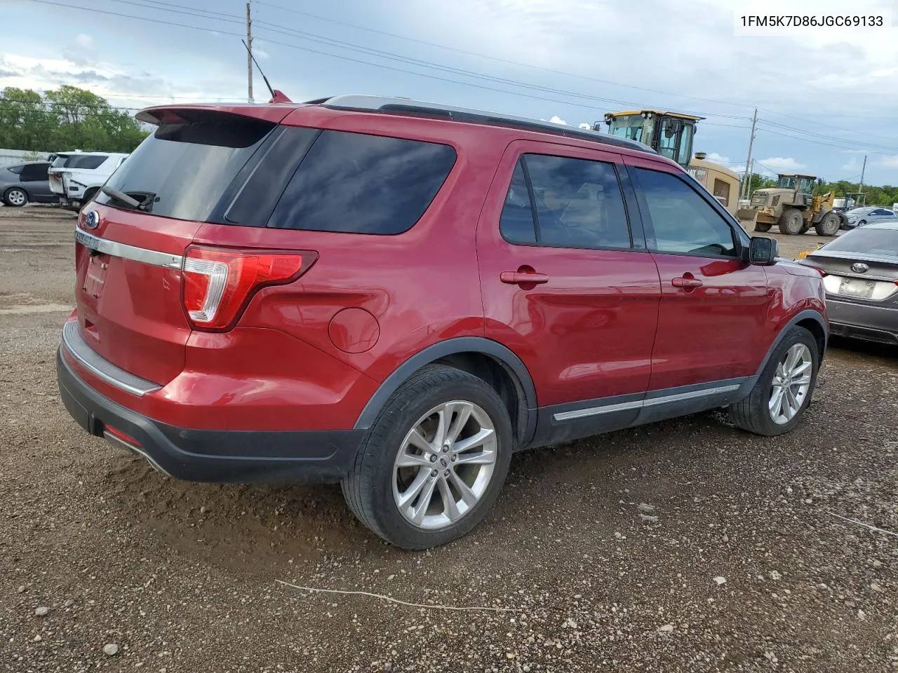 2018 Ford Explorer Xlt VIN: 1FM5K7D86JGC69133 Lot: 69449924