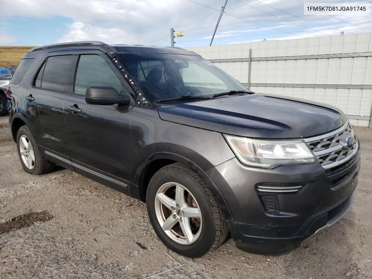 1FM5K7D81JGA91745 2018 Ford Explorer Xlt