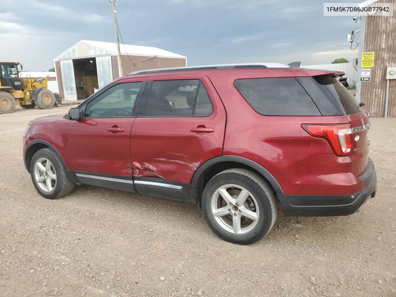 2018 Ford Explorer Xlt VIN: 1FM5K7D86JGB77942 Lot: 69667524