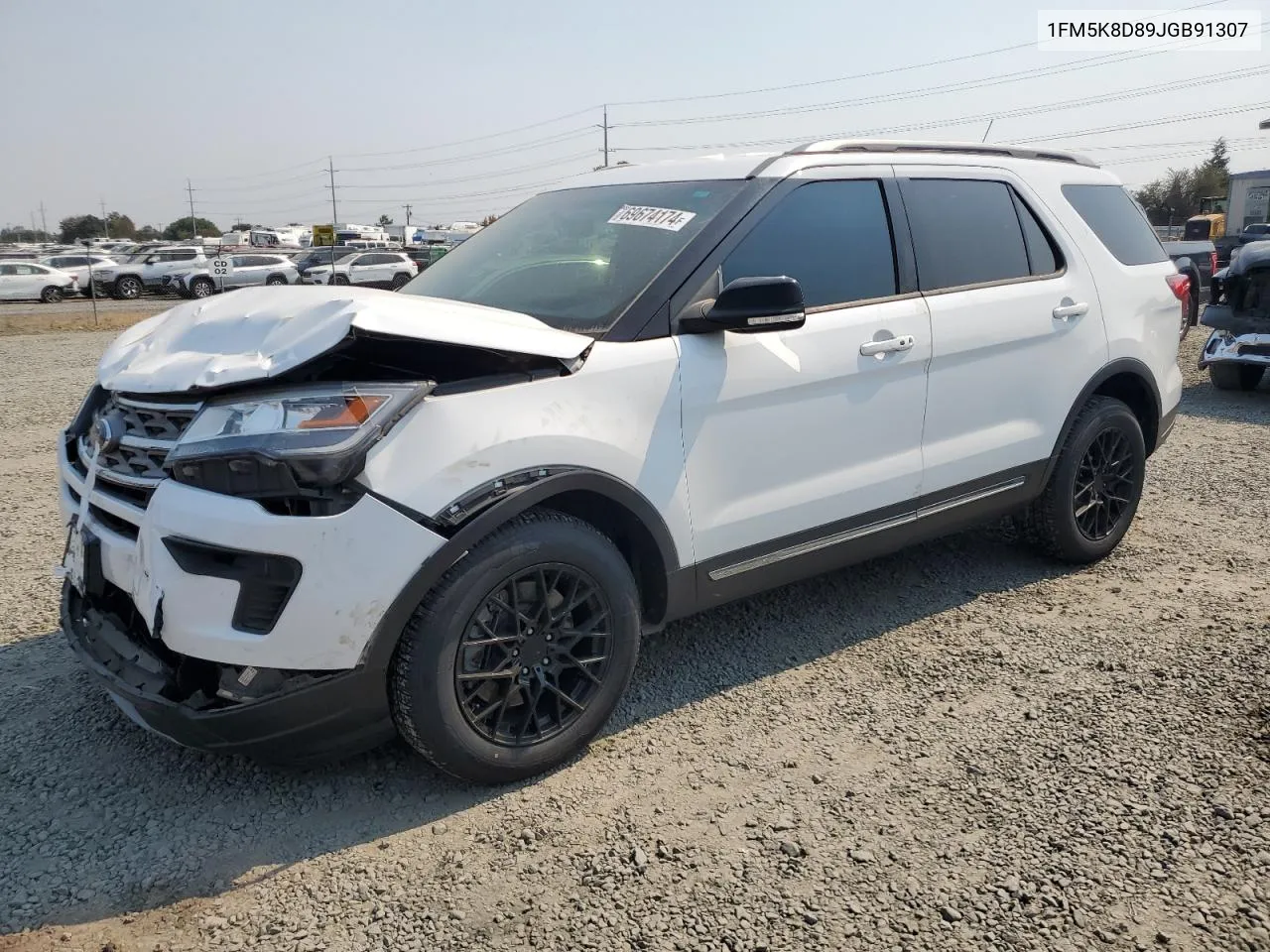 2018 Ford Explorer Xlt VIN: 1FM5K8D89JGB91307 Lot: 69674174