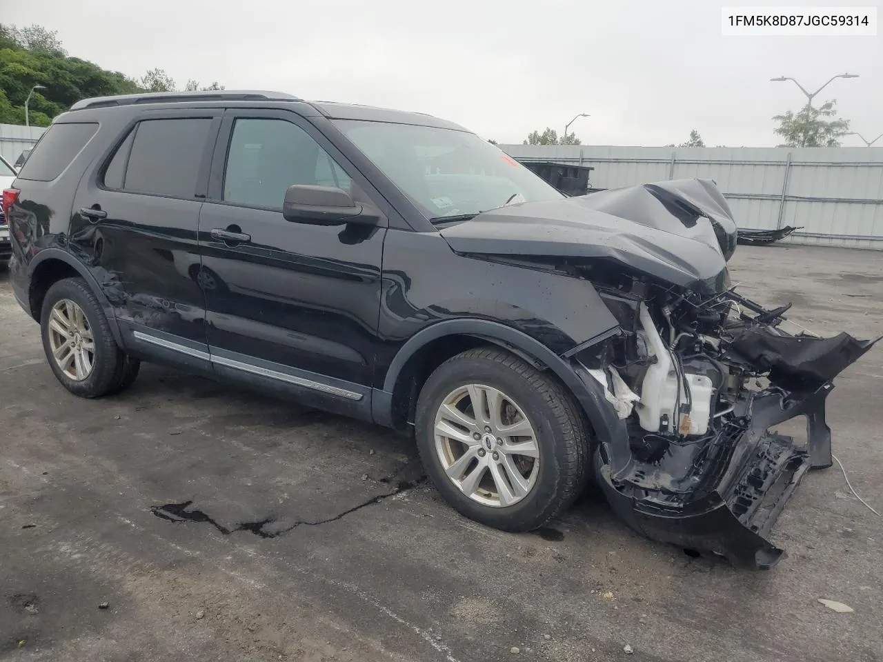 2018 Ford Explorer Xlt VIN: 1FM5K8D87JGC59314 Lot: 69832974