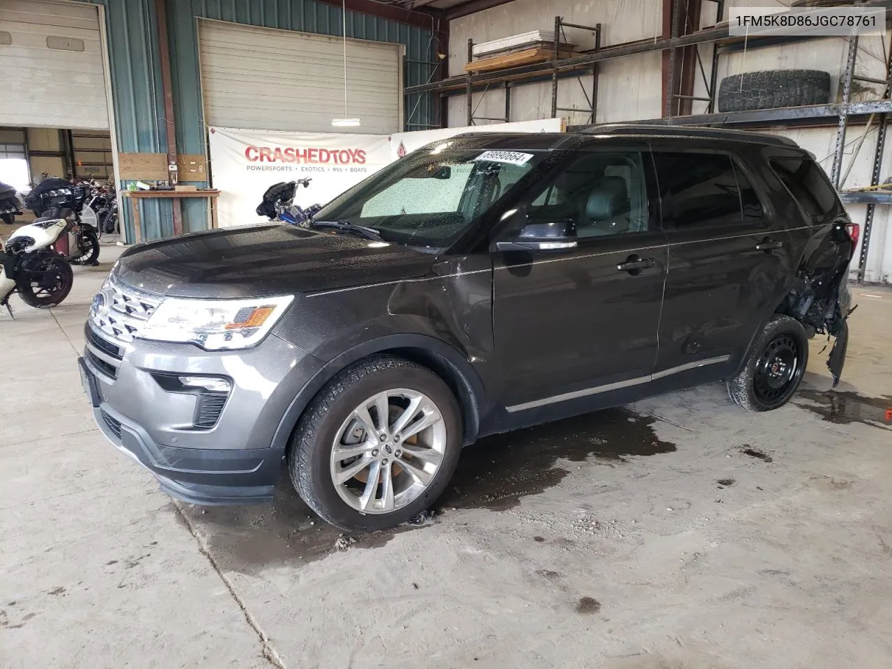 2018 Ford Explorer Xlt VIN: 1FM5K8D86JGC78761 Lot: 69890664