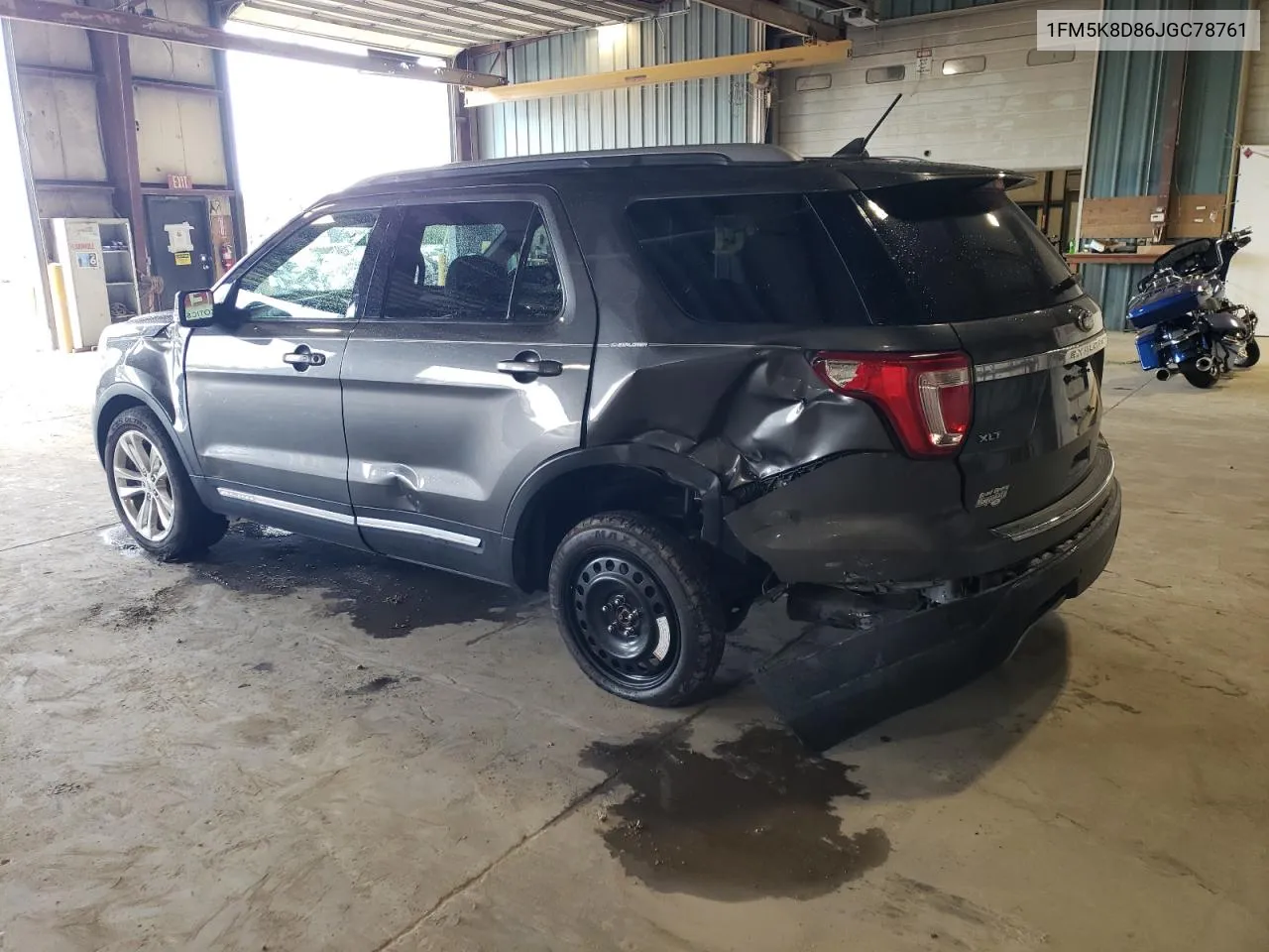 2018 Ford Explorer Xlt VIN: 1FM5K8D86JGC78761 Lot: 69890664