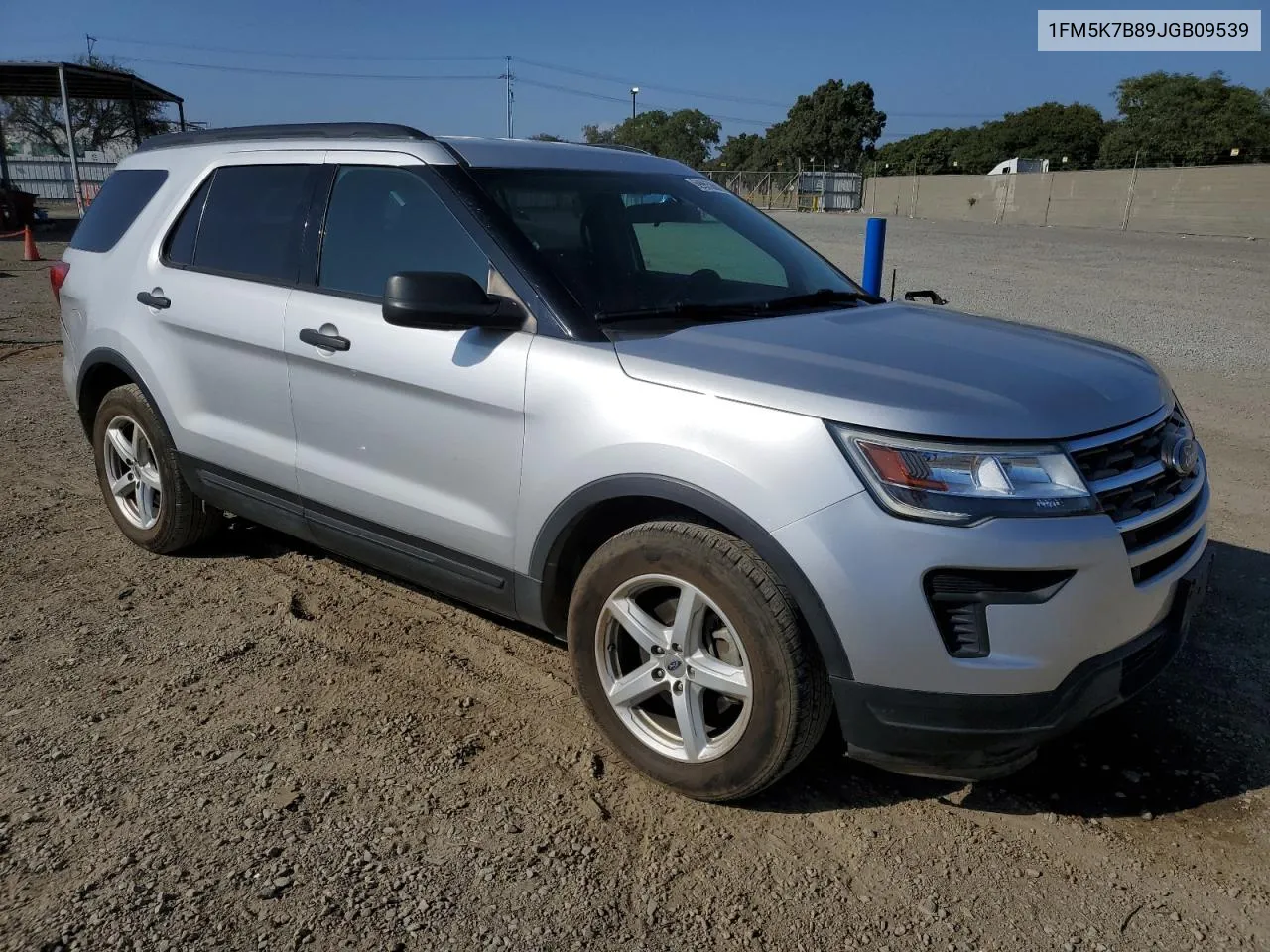 2018 Ford Explorer VIN: 1FM5K7B89JGB09539 Lot: 69955824