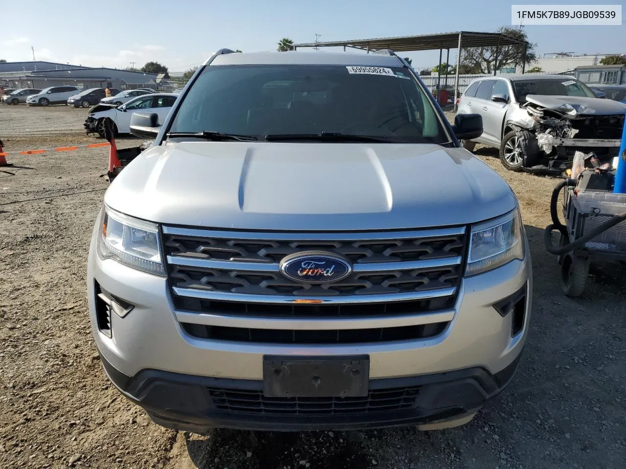 2018 Ford Explorer VIN: 1FM5K7B89JGB09539 Lot: 69955824