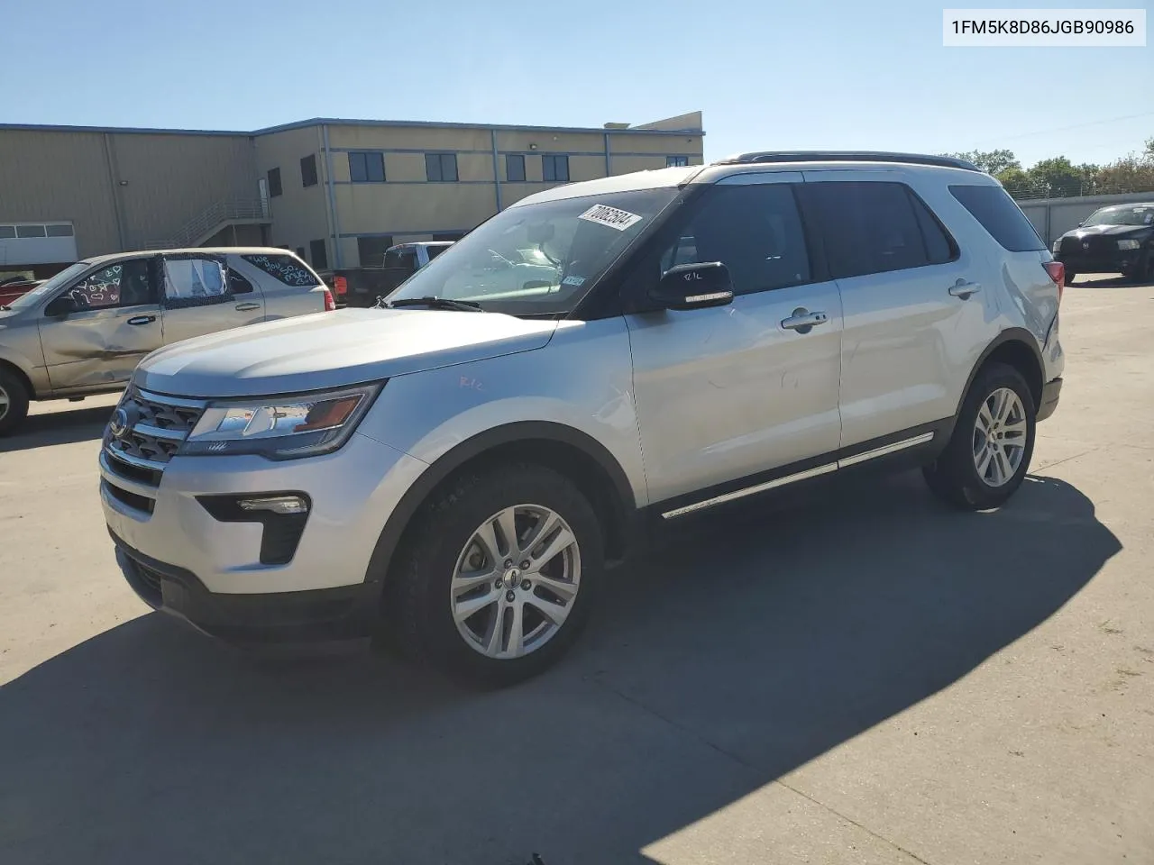 2018 Ford Explorer Xlt VIN: 1FM5K8D86JGB90986 Lot: 70062504