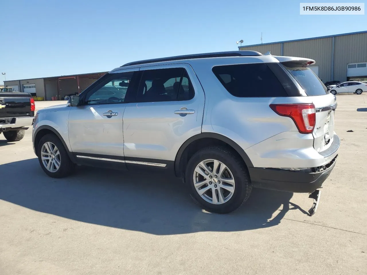 2018 Ford Explorer Xlt VIN: 1FM5K8D86JGB90986 Lot: 70062504