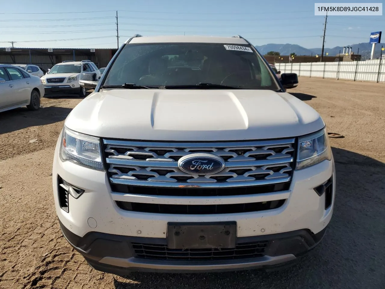 1FM5K8D89JGC41428 2018 Ford Explorer Xlt