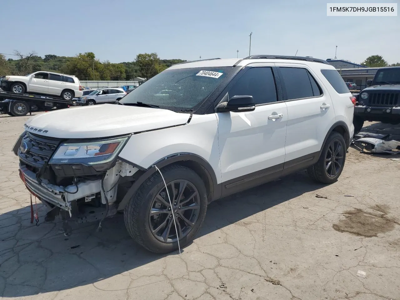 1FM5K7DH9JGB15516 2018 Ford Explorer Xlt