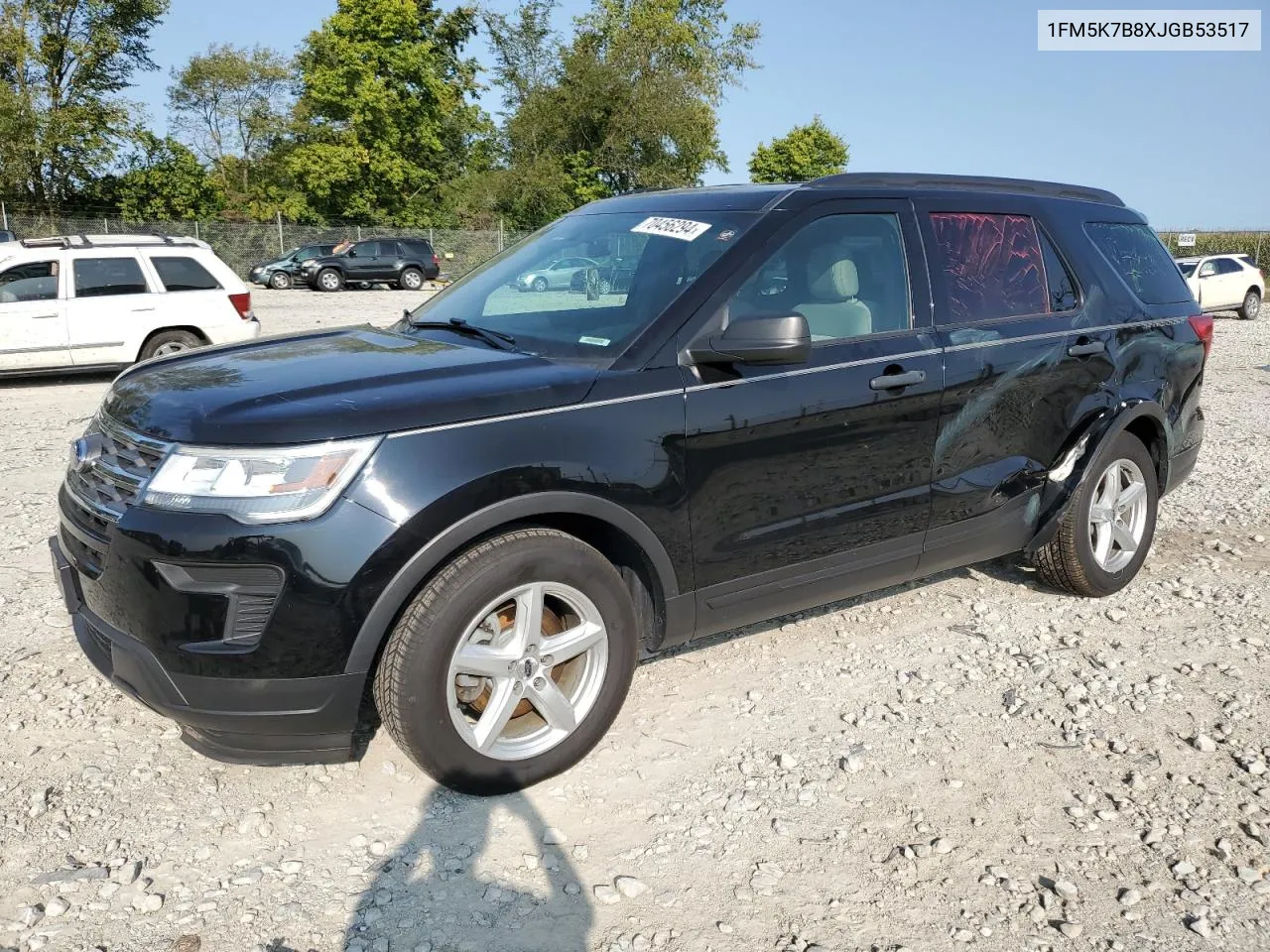 2018 Ford Explorer VIN: 1FM5K7B8XJGB53517 Lot: 70456294