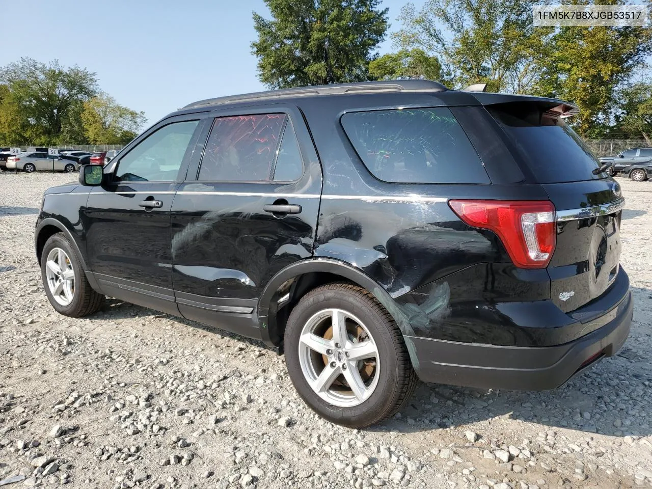 2018 Ford Explorer VIN: 1FM5K7B8XJGB53517 Lot: 70456294