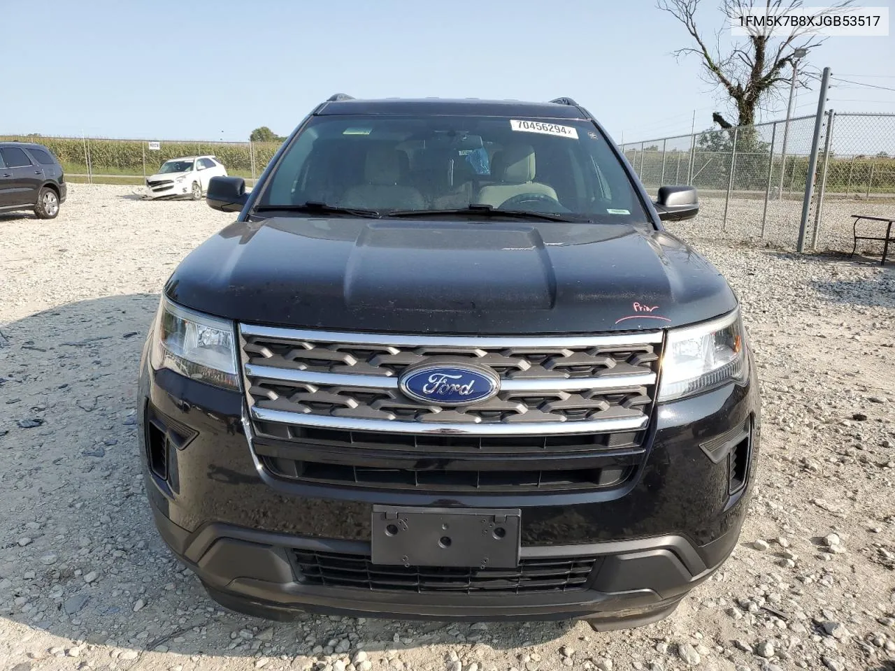 2018 Ford Explorer VIN: 1FM5K7B8XJGB53517 Lot: 70456294