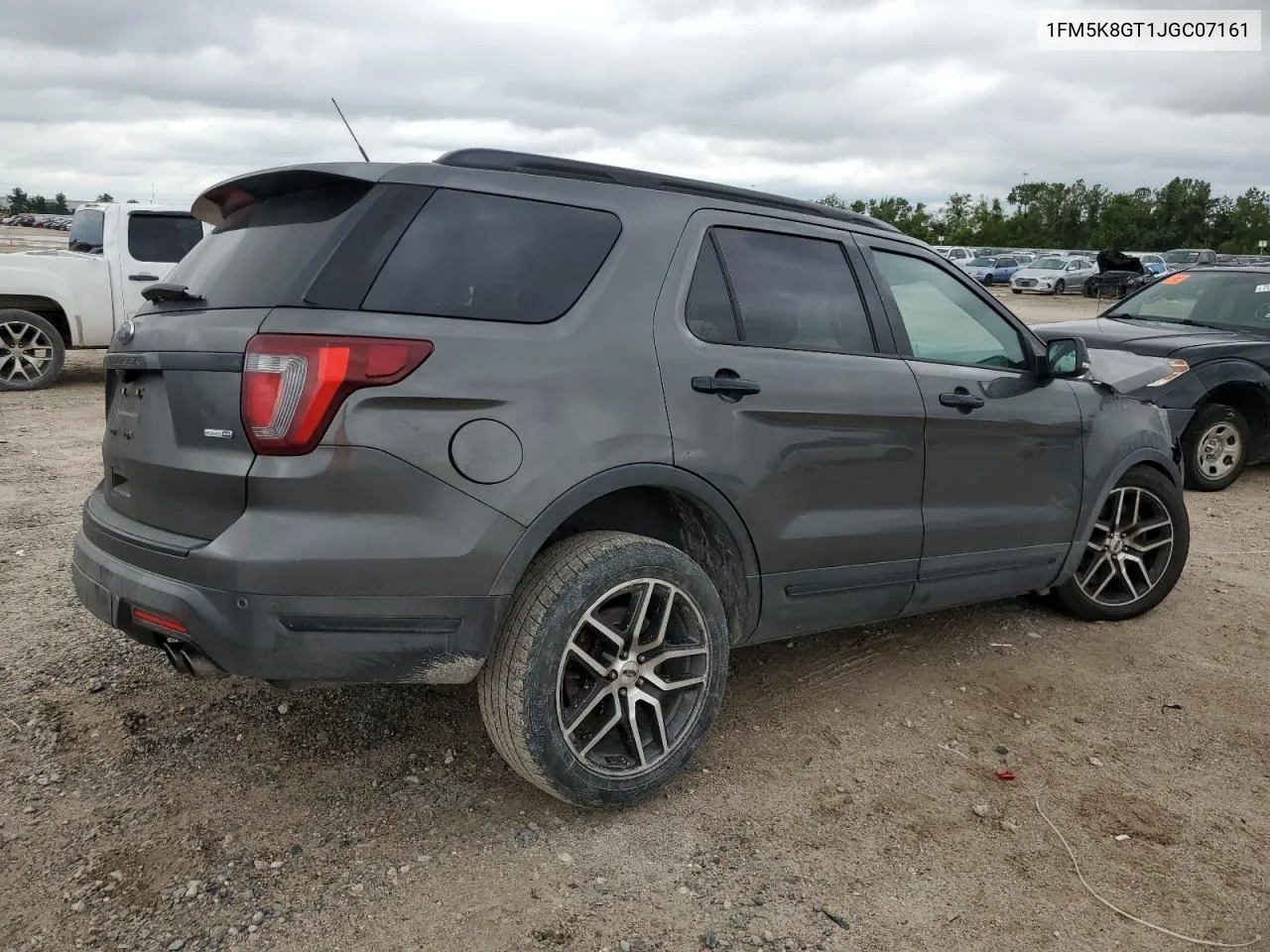 2018 Ford Explorer Sport VIN: 1FM5K8GT1JGC07161 Lot: 70522304