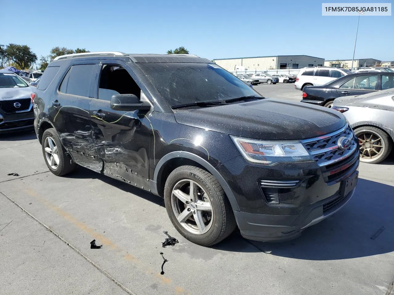 1FM5K7D85JGA81185 2018 Ford Explorer Xlt