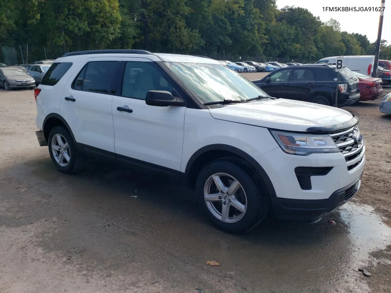 1FM5K8BH5JGA91627 2018 Ford Explorer