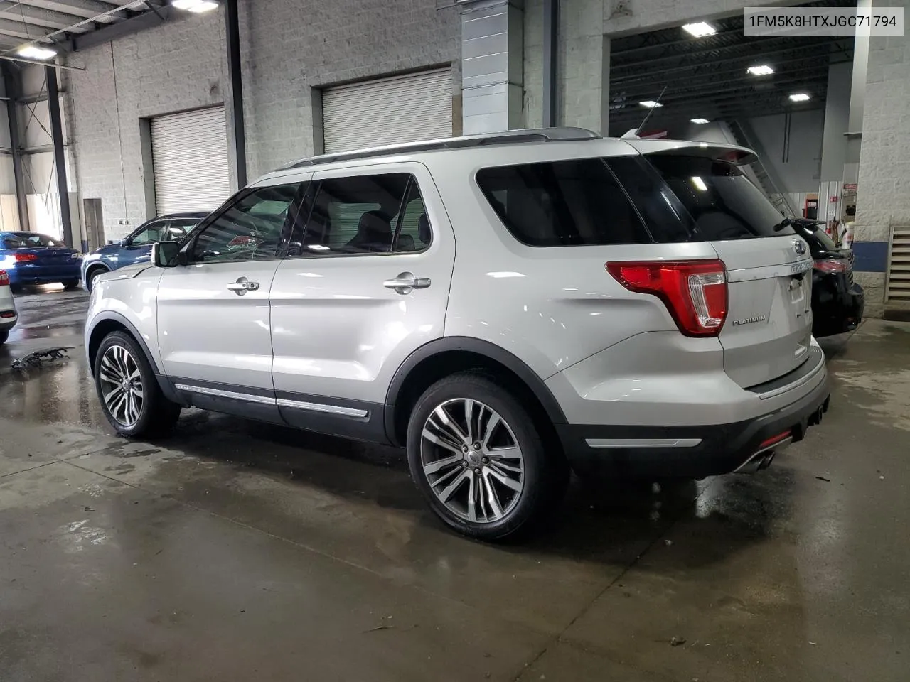 2018 Ford Explorer Platinum VIN: 1FM5K8HTXJGC71794 Lot: 71004214