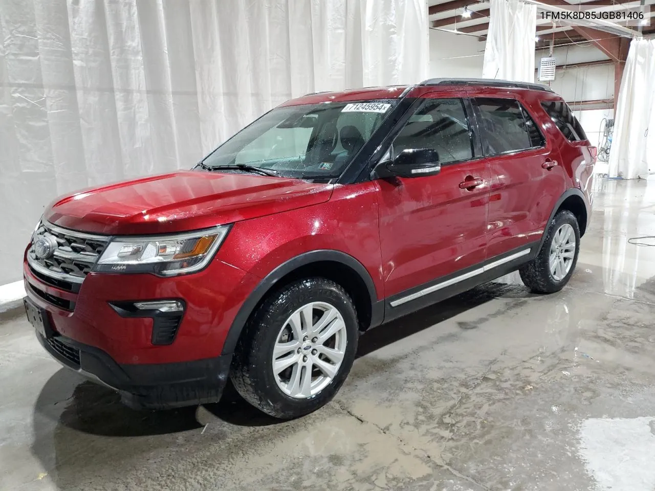 2018 Ford Explorer Xlt VIN: 1FM5K8D85JGB81406 Lot: 71245954