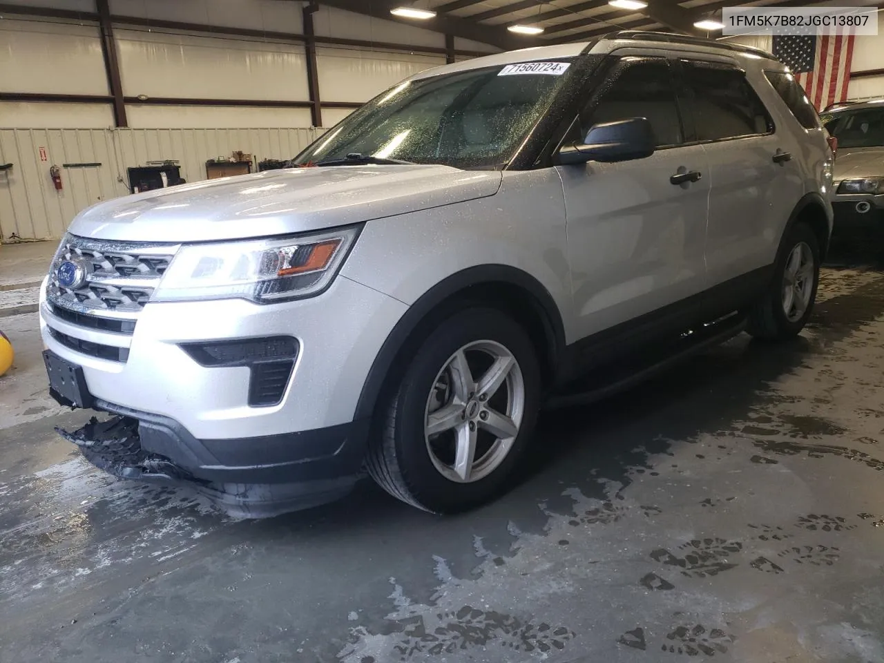 2018 Ford Explorer VIN: 1FM5K7B82JGC13807 Lot: 71560724