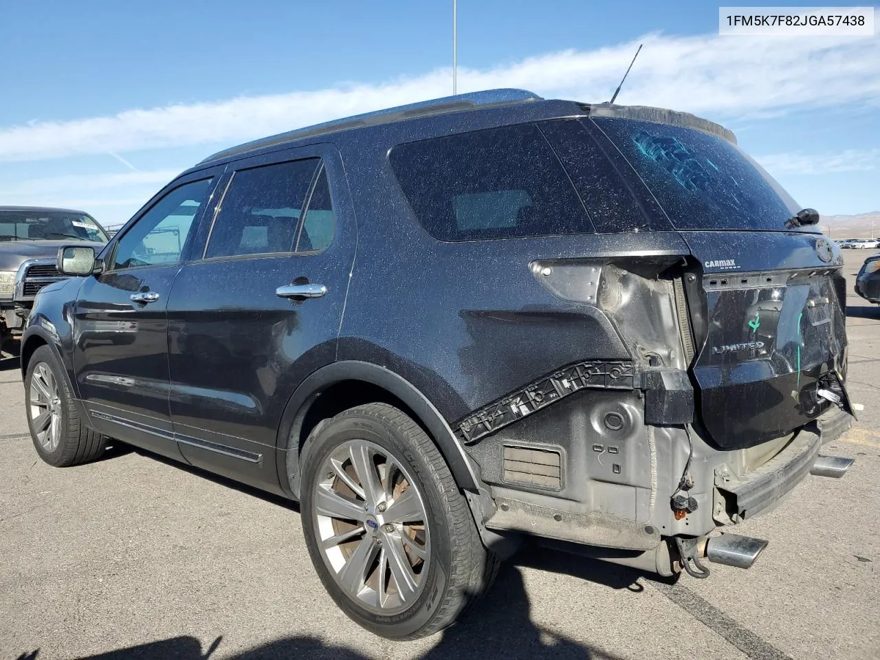 1FM5K7F82JGA57438 2018 Ford Explorer Limited