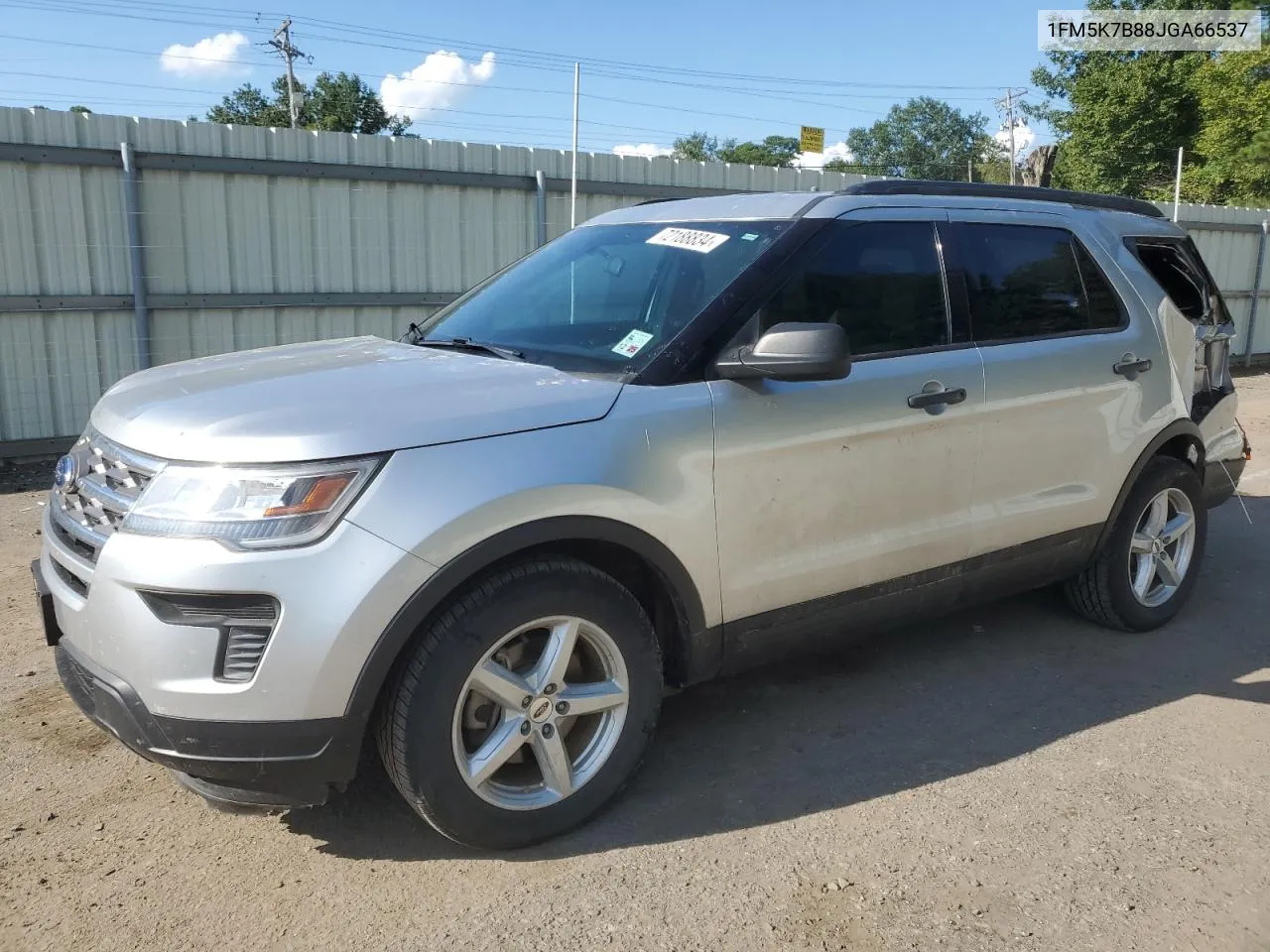 2018 Ford Explorer VIN: 1FM5K7B88JGA66537 Lot: 72188834