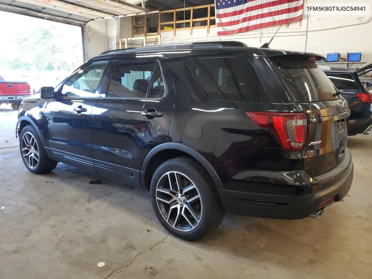 1FM5K8GT9JGC54941 2018 Ford Explorer Sport