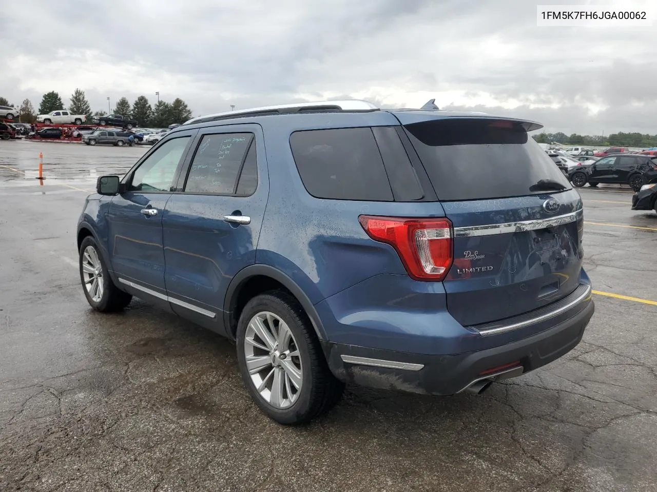 2018 Ford Explorer Limited VIN: 1FM5K7FH6JGA00062 Lot: 72364334