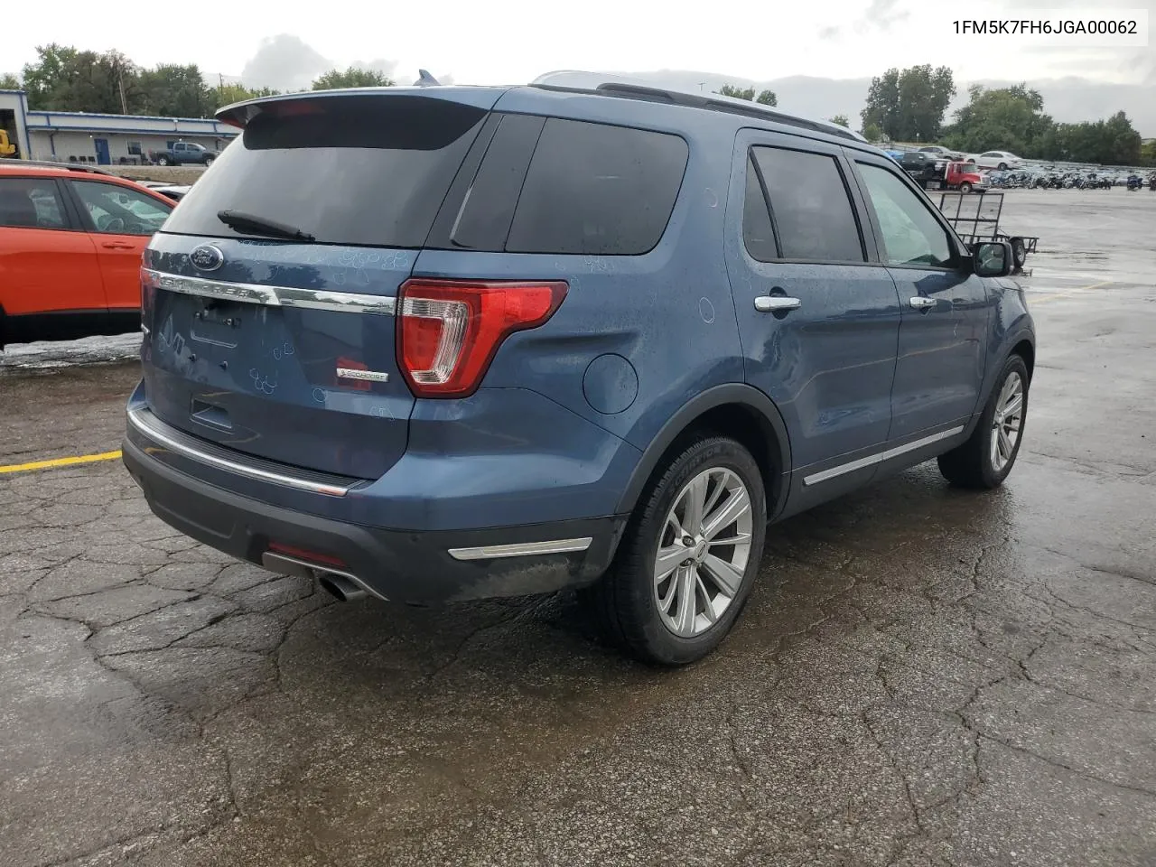 2018 Ford Explorer Limited VIN: 1FM5K7FH6JGA00062 Lot: 72364334