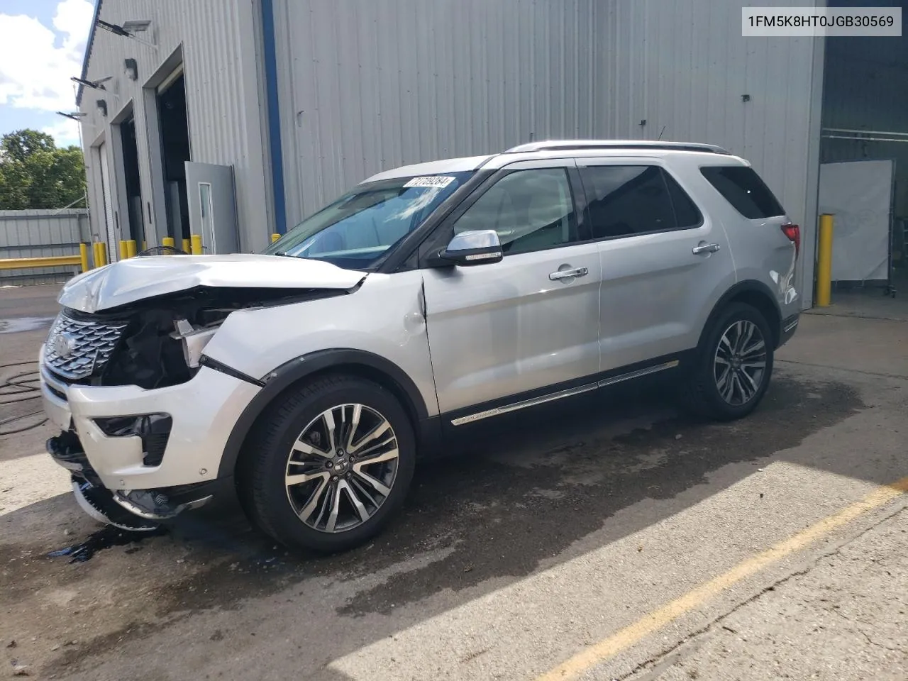 2018 Ford Explorer Platinum VIN: 1FM5K8HT0JGB30569 Lot: 72709284