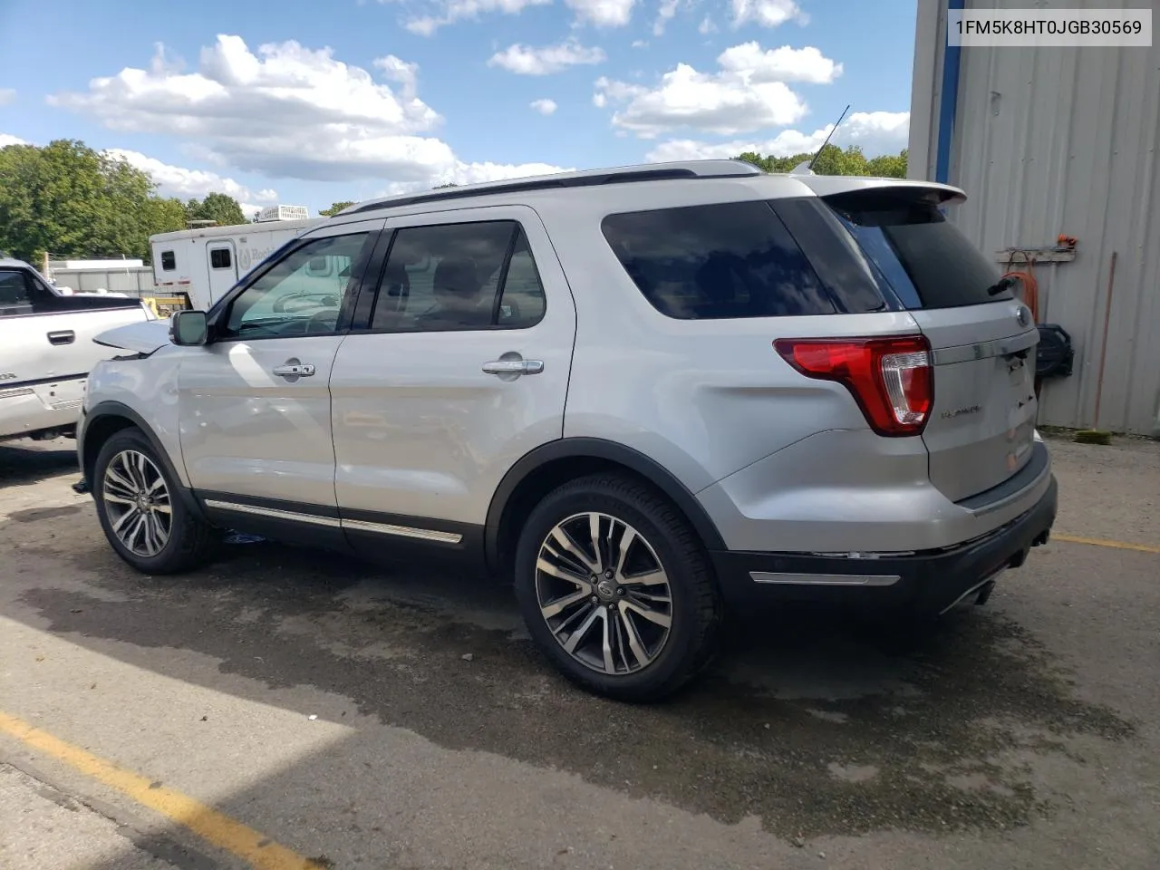 2018 Ford Explorer Platinum VIN: 1FM5K8HT0JGB30569 Lot: 72709284