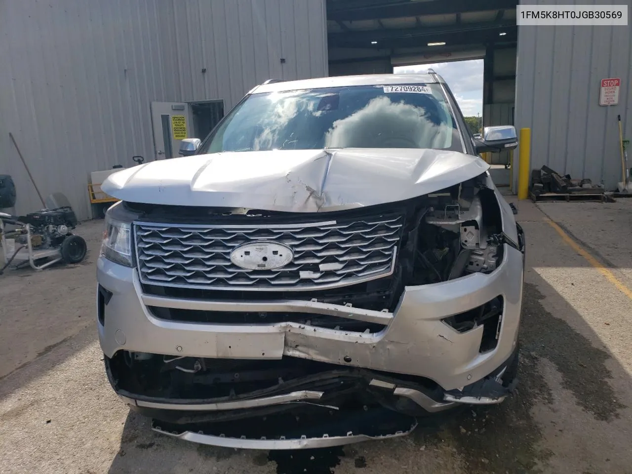 2018 Ford Explorer Platinum VIN: 1FM5K8HT0JGB30569 Lot: 72709284