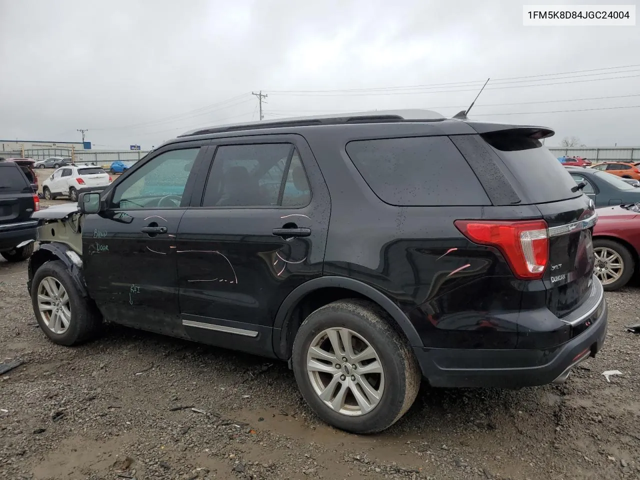 2018 Ford Explorer Xlt VIN: 1FM5K8D84JGC24004 Lot: 73002374