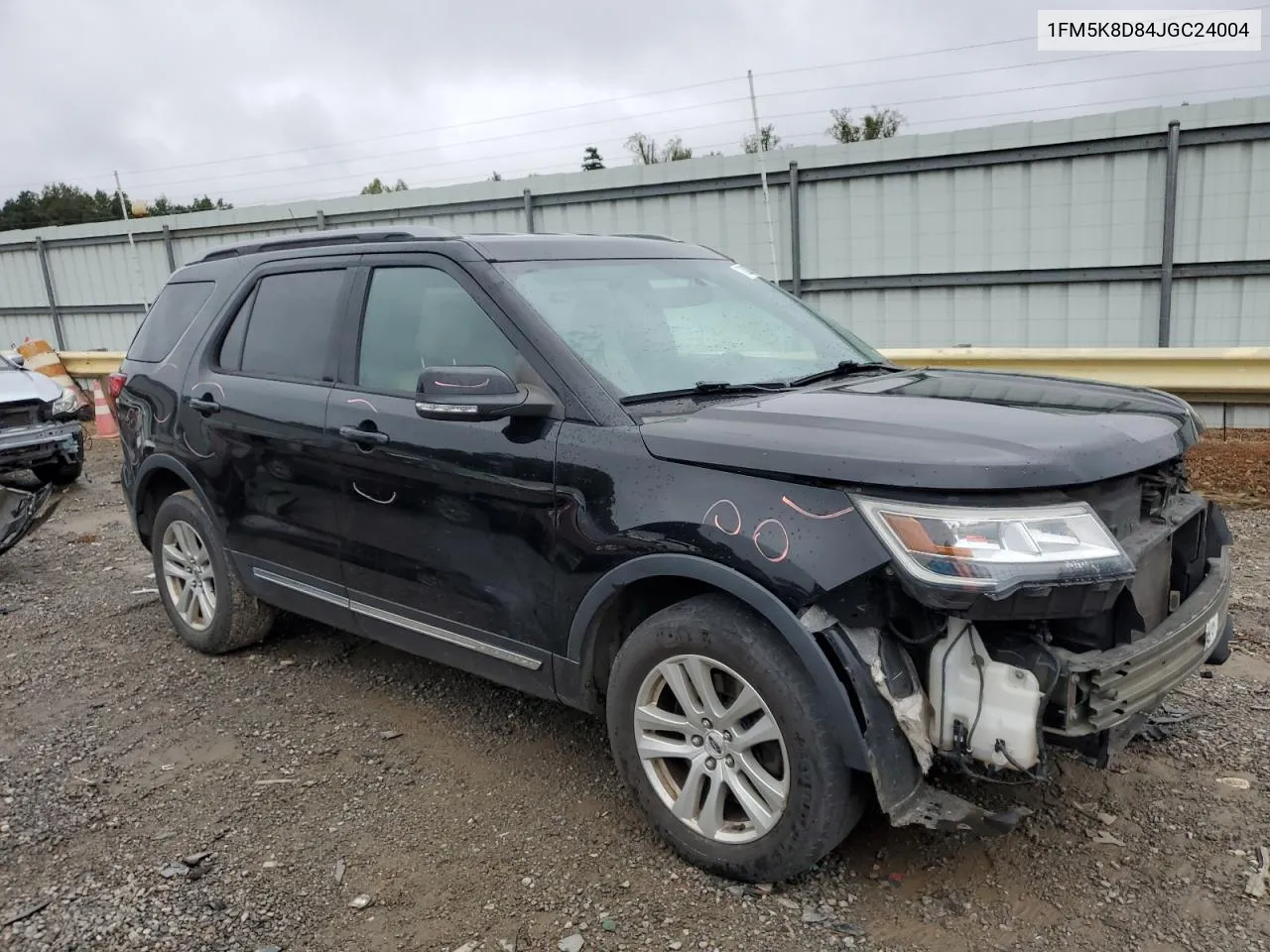 2018 Ford Explorer Xlt VIN: 1FM5K8D84JGC24004 Lot: 73002374