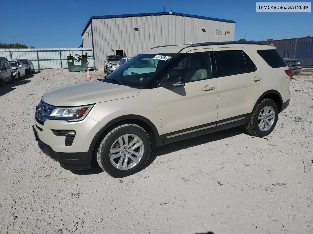 2018 Ford Explorer Xlt VIN: 1FM5K8D86JGA12639 Lot: 73129064