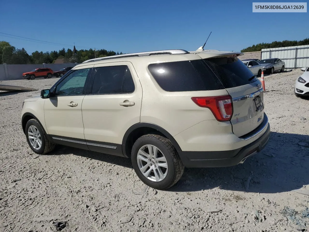 2018 Ford Explorer Xlt VIN: 1FM5K8D86JGA12639 Lot: 73129064